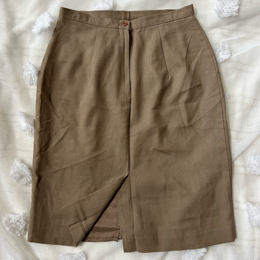 Light Brown Long Skirt